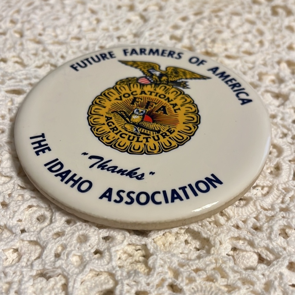 Future Farmers of America Coasters The Idaho Association Ceramic‎ Cork Bottom